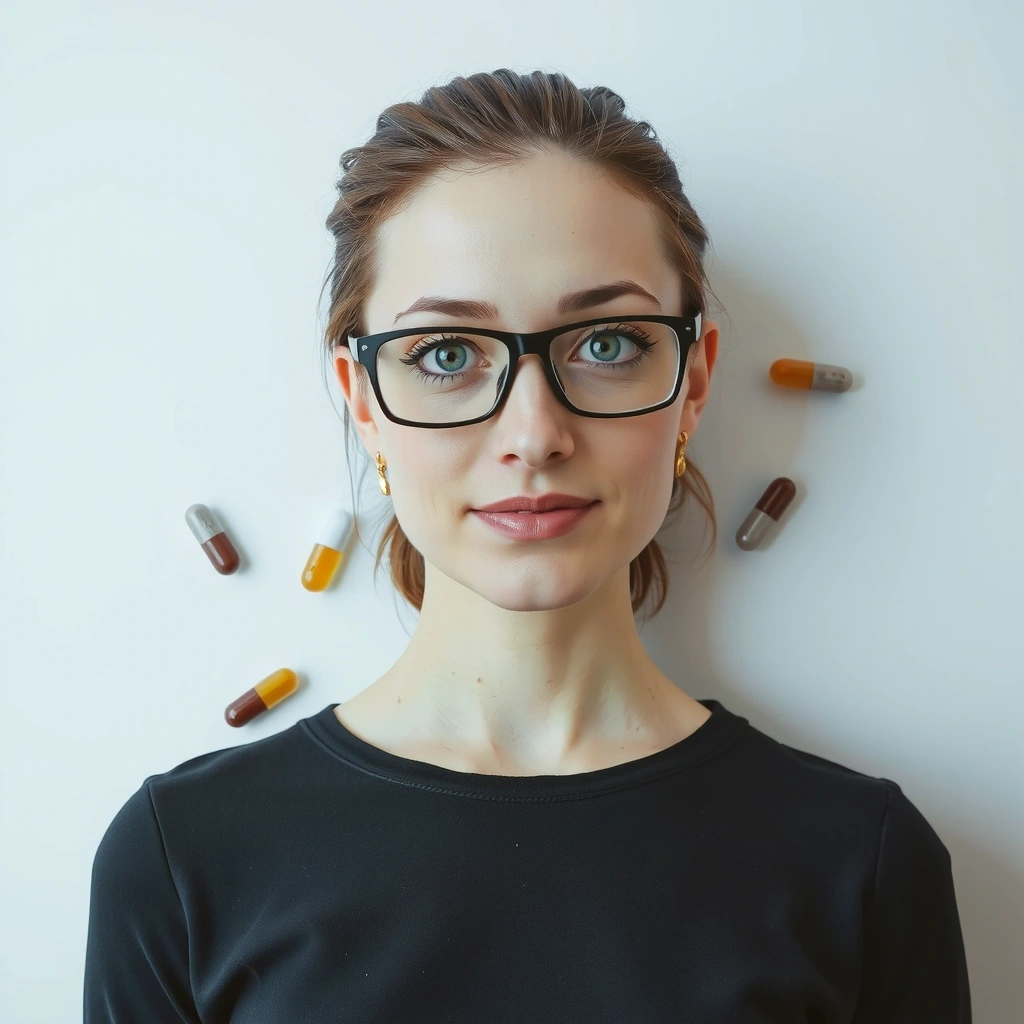 Porträt einer Ernährungsberaterin in moderner Praxis